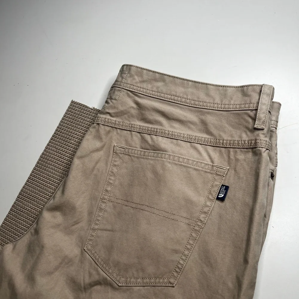 The North Face‎ Mens 36 Tan Khaki California Heritage Canvas Straight Leg Pants